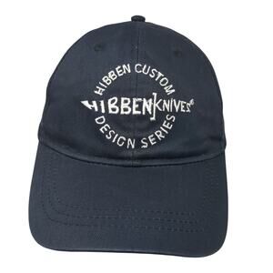 Hibben Custom Knives Design Series Baseball Cap Blue OS Adjustable Double Down